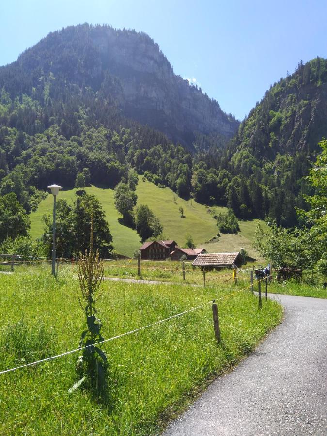 Ferien Cottage Flüehblüemli Stechelberg Exterior foto