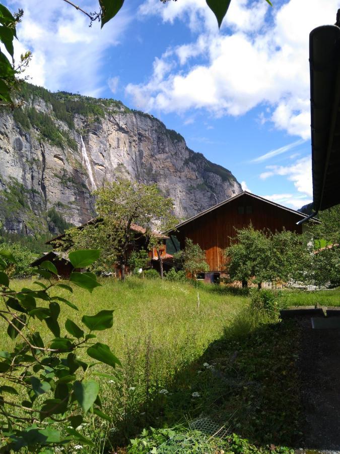 Ferien Cottage Flüehblüemli Stechelberg Exterior foto