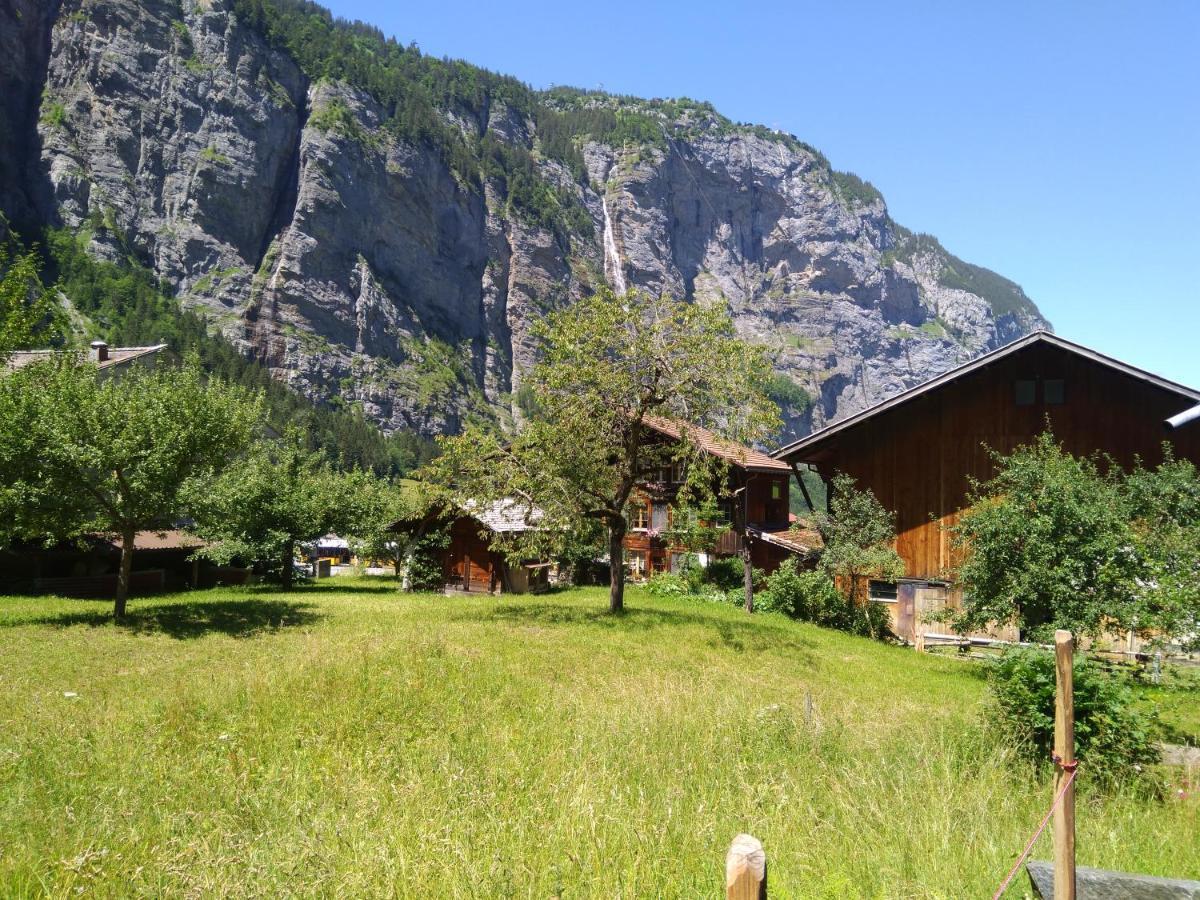 Ferien Cottage Flüehblüemli Stechelberg Exterior foto